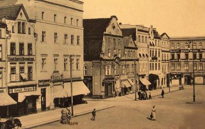 Kamienice położone na południowej pierzei rynku